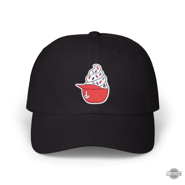 phillies ice cream embroidered baseball cap