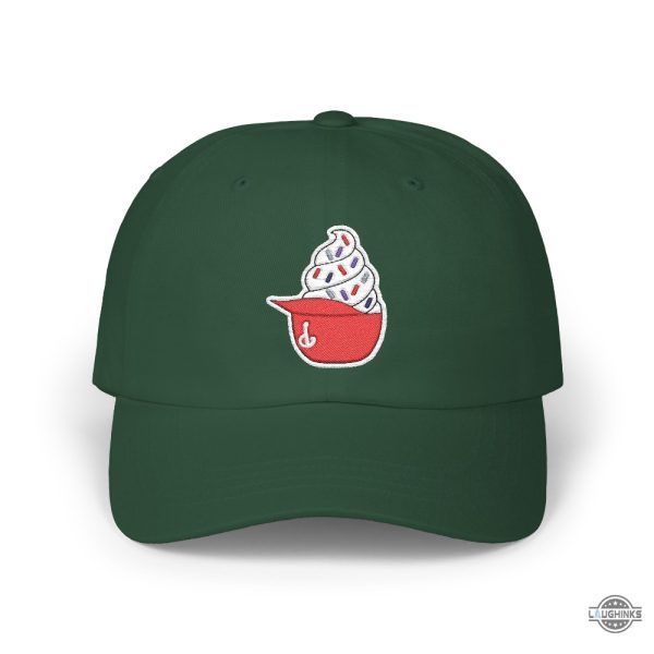 phillies ice cream embroidered baseball cap