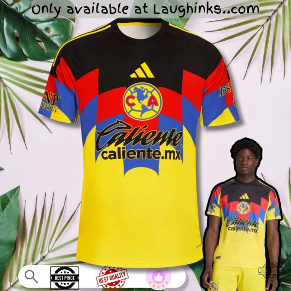 personalized liga mx club america football jersey shirt 2025 2026 home full printed replica laughinks 2