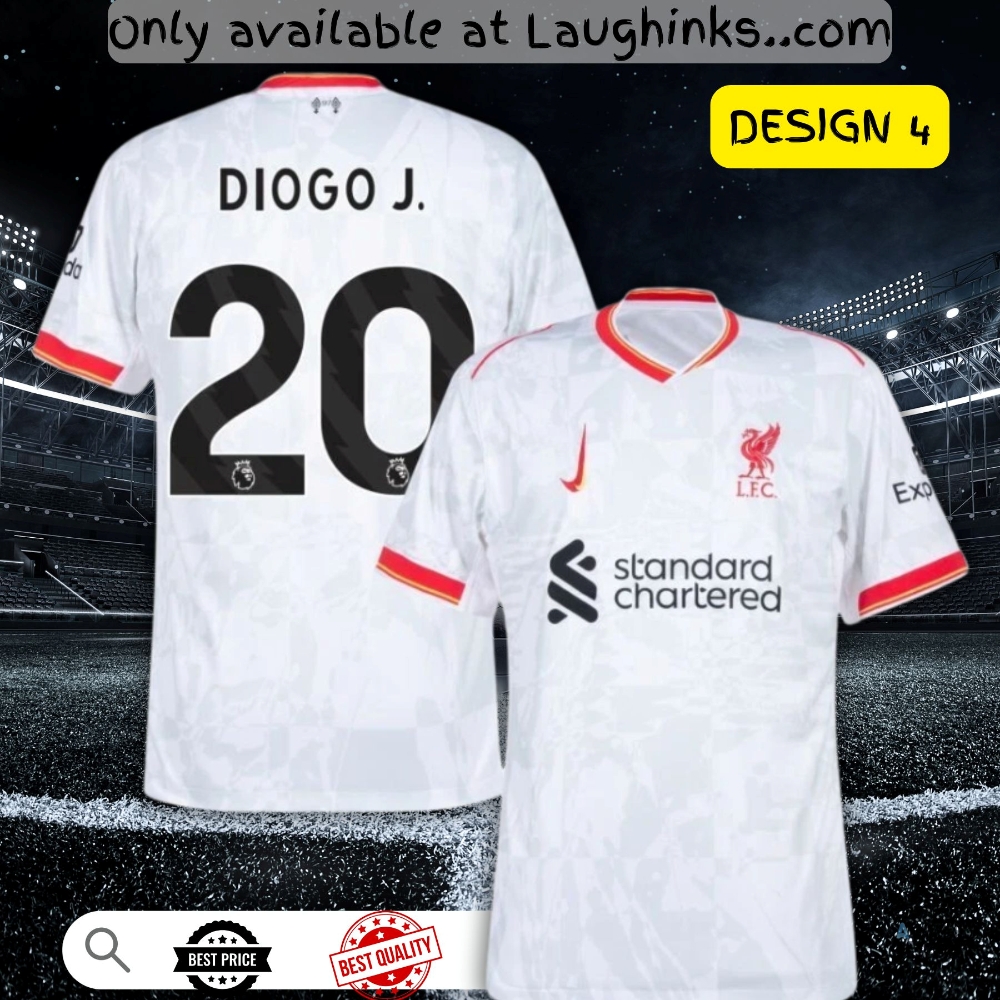 Diogo Jota Liverpool 3D Football Jersey Shirt Fc Fan Thank You For The Memories Gift For Men Women 2024 2025 2026 And More (choose a Design Number in note box) 12 Diogo Jota Liverpool 3D Football Jersey Shirt FC Fan Thank You for the Memories Gift for Men Women