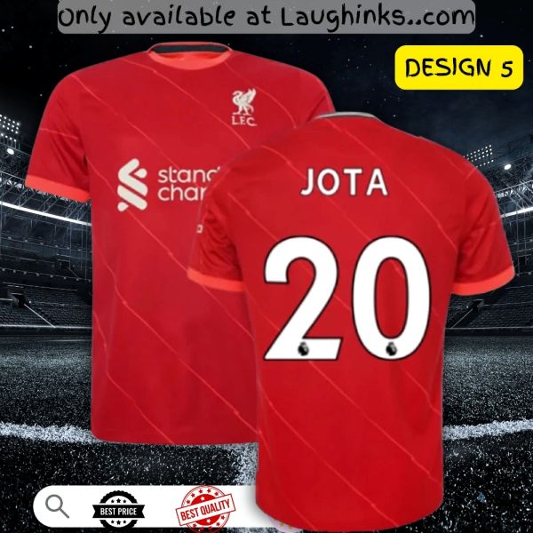 diogo jota liverpool 3d football jersey shirt fc fan thank you for the memories gift for men women 2024 2025 2026 and more laughinks 4