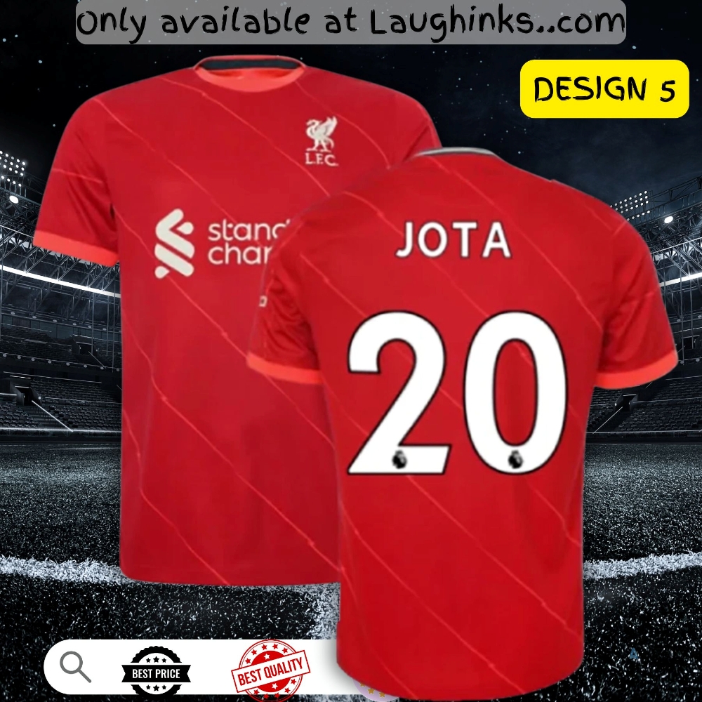 Diogo Jota Liverpool 3D Football Jersey Shirt Fc Fan Thank You For The Memories Gift For Men Women 2024 2025 2026 And More (choose a Design Number in note box) 13 Diogo Jota Liverpool 3D Football Jersey Shirt FC Fan Thank You for the Memories Gift for Men Women