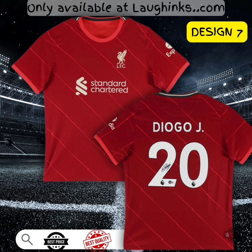 Diogo Jota Liverpool 3D Football Jersey Shirt Fc Fan Thank You For The Memories Gift For Men Women 2024 2025 2026 And More (choose a Design Number in note box) 15 Diogo Jota Liverpool 3D Football Jersey Shirt FC Fan Thank You for the Memories Gift for Men Women