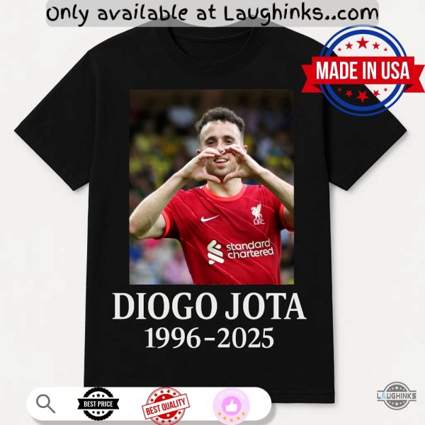 1996 2025 diogo jota liverpool fanmade tshirt sweatshirt hoodie tribute
