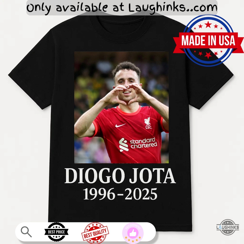 1996 2025 Diogo Jota Liverpool Fanmade Tshirt Sweatshirt Hoodie Tribute 2 1996 2025 Diogo JOTA Liverpool Fanmade T-shirt Sweatshirt Hoodie Tribute