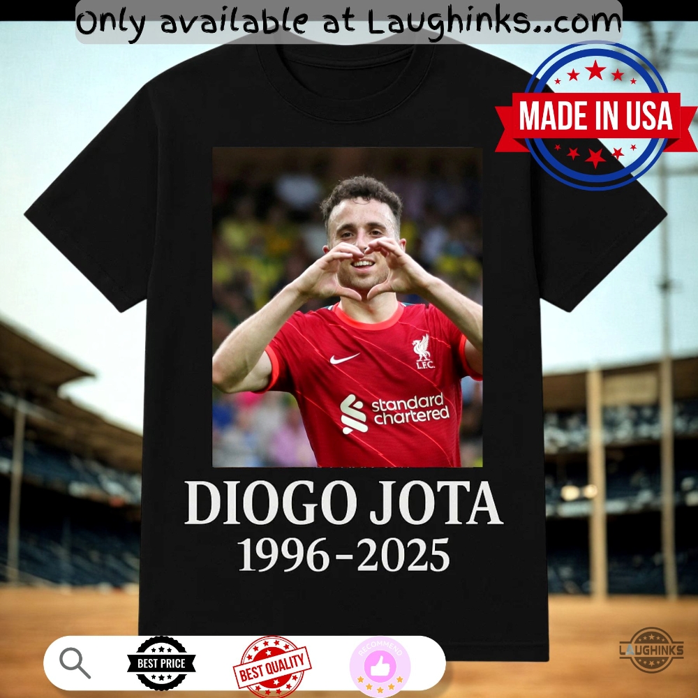 1996 2025 Diogo Jota Liverpool Fanmade Tshirt Sweatshirt Hoodie Tribute 3 1996 2025 Diogo JOTA Liverpool Fanmade T-shirt Sweatshirt Hoodie Tribute