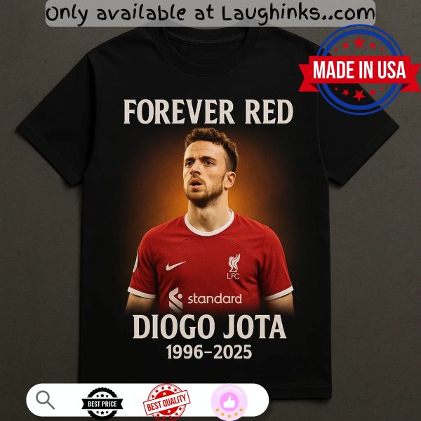 diogo jota forever red 1996 2025 rip thank you for all the memories shirt 1