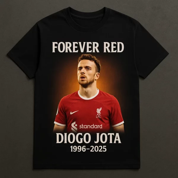 diogo jota forever red 1996 2025 rip thank you for all the memories shirt 2
