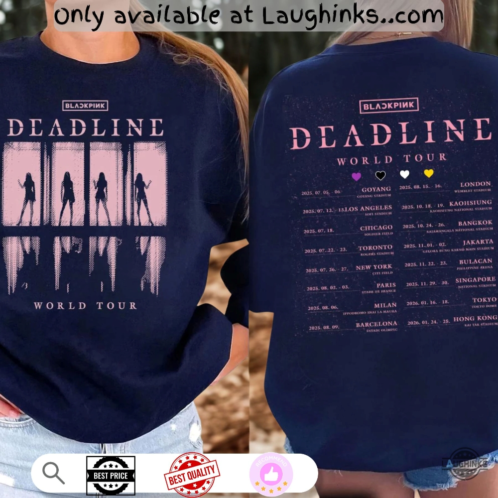 Blackpink Deadline World Tour Shirt 2025 7 blackpink deadline world tour shirt 2025