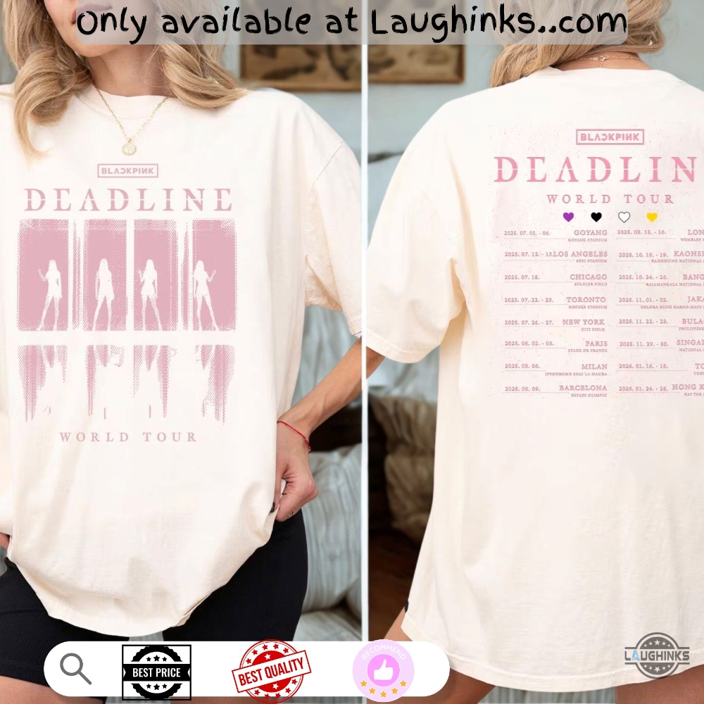 Blackpink Deadline World Tour Shirt 2025 9 blackpink deadline world tour shirt 2025