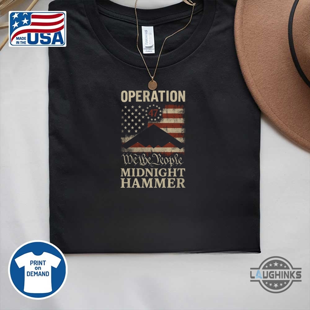 Operation Midnight Hammer B2 Stealth Jet Graphic Tee Shirt 8 operation midnight hammer b2 stealth jet graphic tee shirt