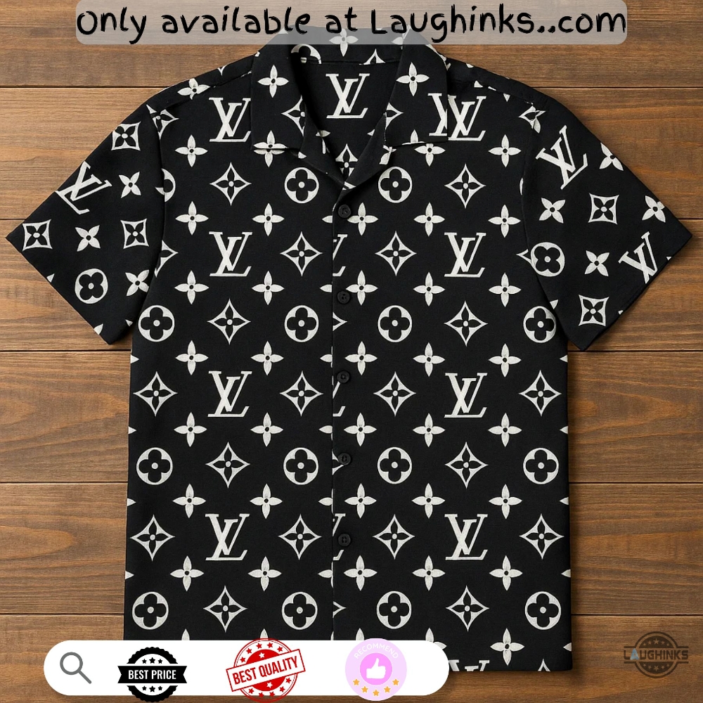 Louis Vuitton Button Down Hawaiian Shirt 6 louis vuitton button down hawaiian shirt
