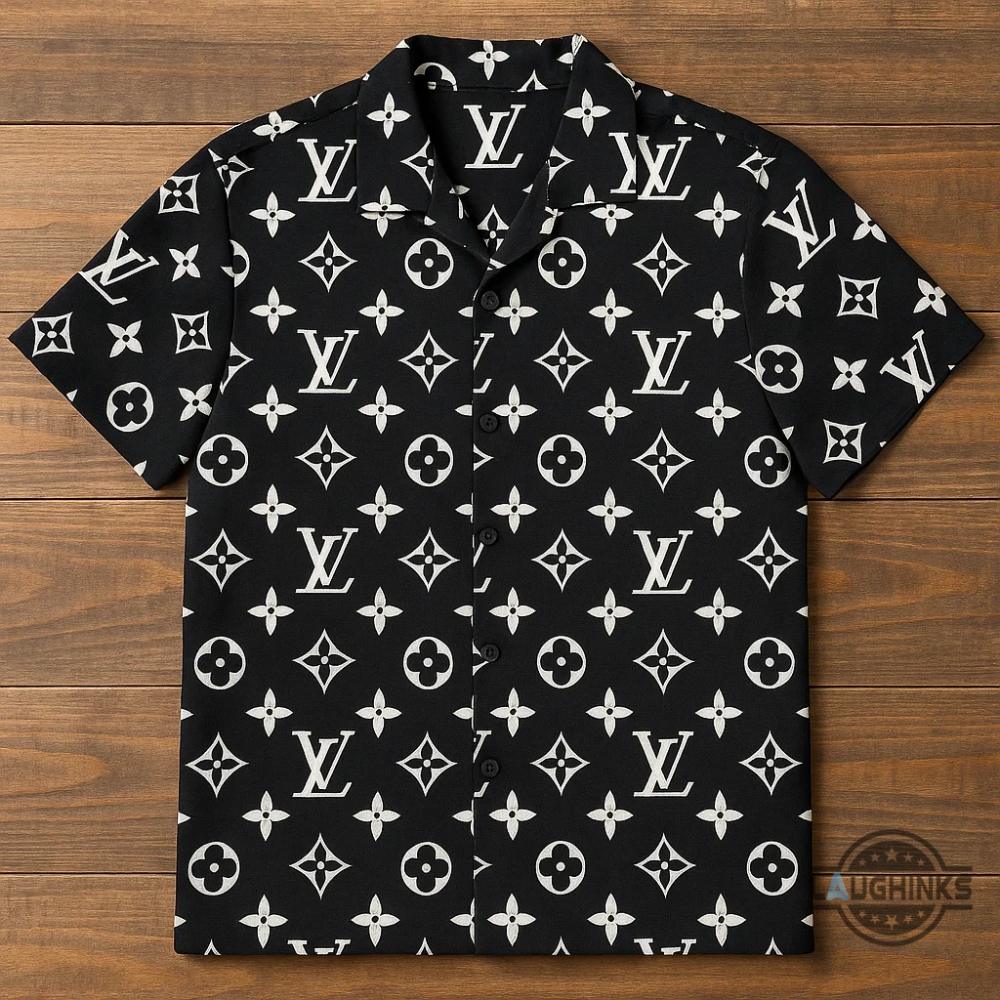 Louis Vuitton Button Down Hawaiian Shirt 7 louis vuitton button down hawaiian shirt