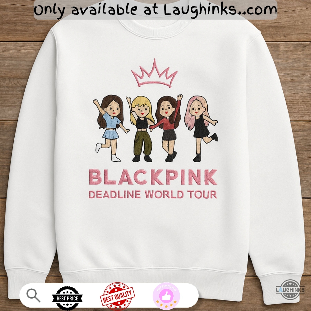 Blackpink Deadline Worldtour 2025 Embroidered Sweatshirt T Shirt Hoodie 6 blackpink deadline worldtour 2025 embroidered sweatshirt t shirt hoodie