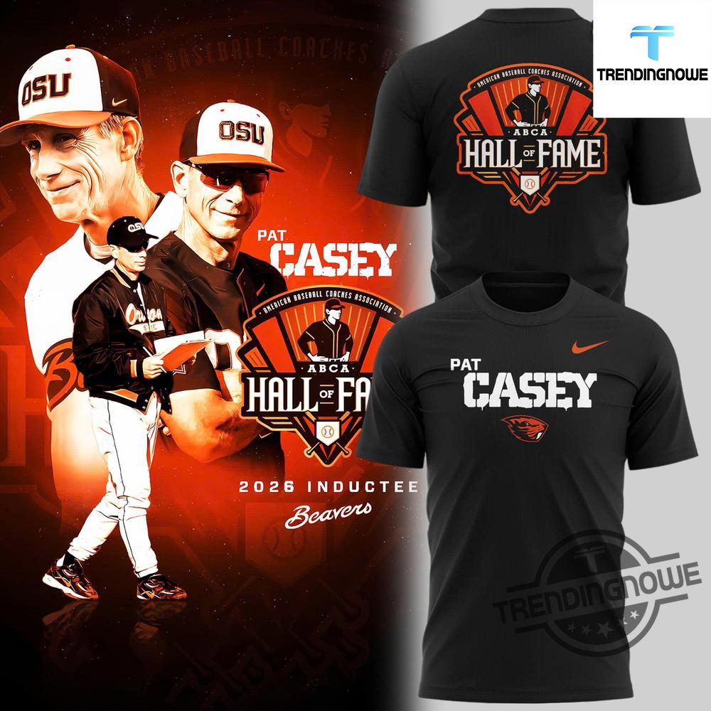 Pat Casey ABCA Hall Of Fame 2026 Induction Shirt 7 Pat Casey ABCA Hall of Fame 2026 Induction Shirt