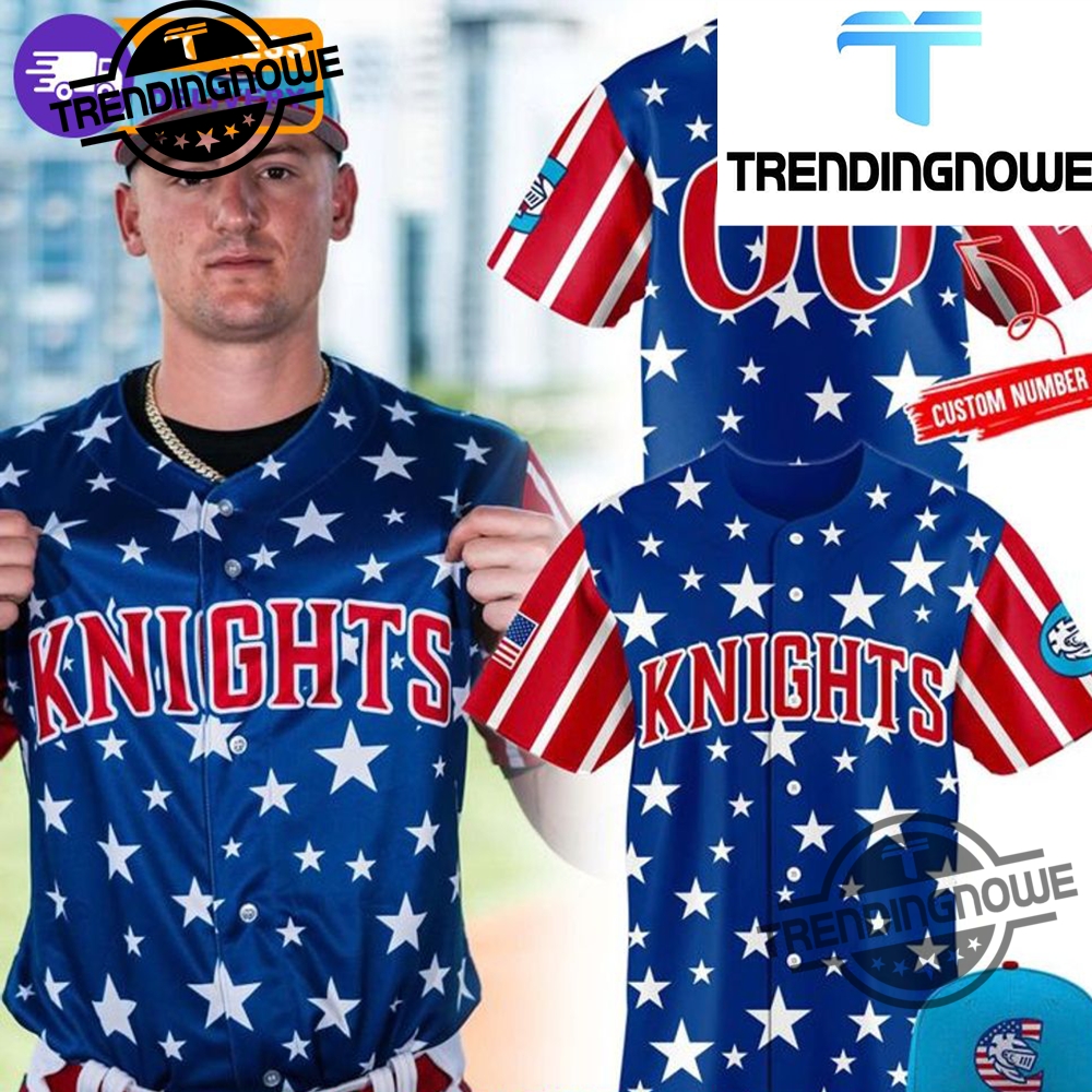 Charlotte Knights Independence Day 2025 Jersey 7 Charlotte Knights Independence Day 2025 Jersey