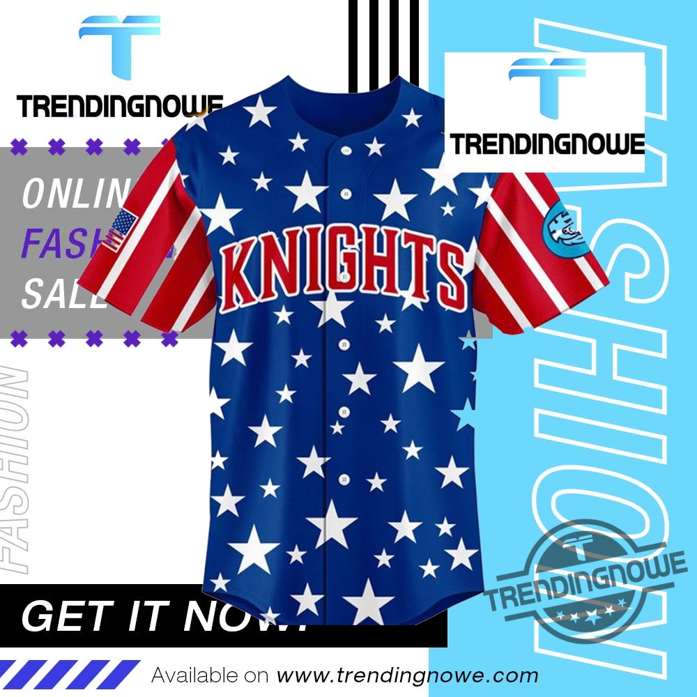 Charlotte Knights Independence Day 2025 Jersey 8 Charlotte Knights Independence Day 2025 Jersey