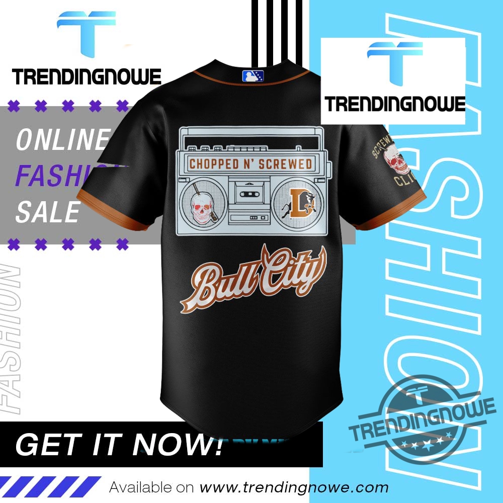 Durham Bulls Dj Screw Day 2025 Baseball Jersey 9 Durham Bulls DJ Screw Day 2025 Baseball Jersey