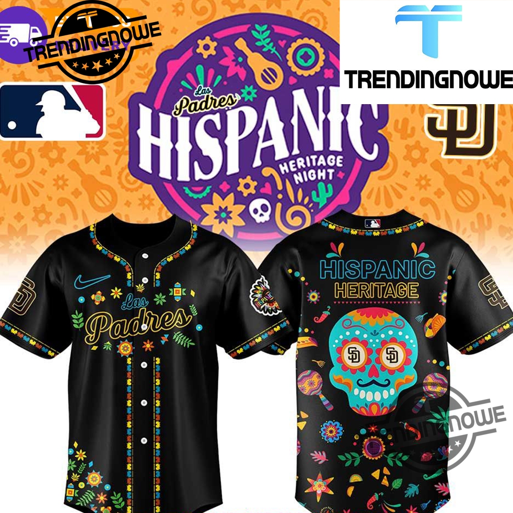 San Diego Padres Hispanic Heritage Night 2025 Jersey 5 San Diego Padres Hispanic Heritage Night 2025 Jersey