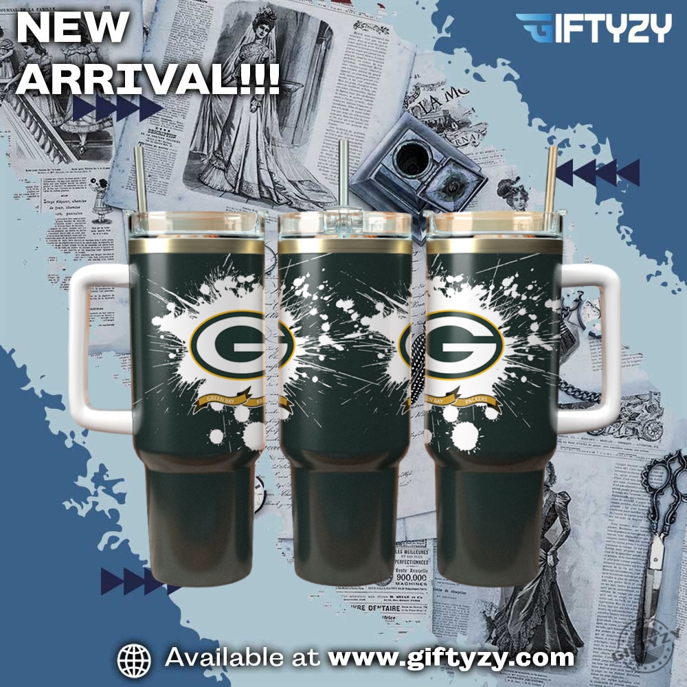 Nfl Green Bay Packers Stanley Cup Tumbler With Handle 3 NFL Green Bay Packers Stanley Cup Tumbler With Handle