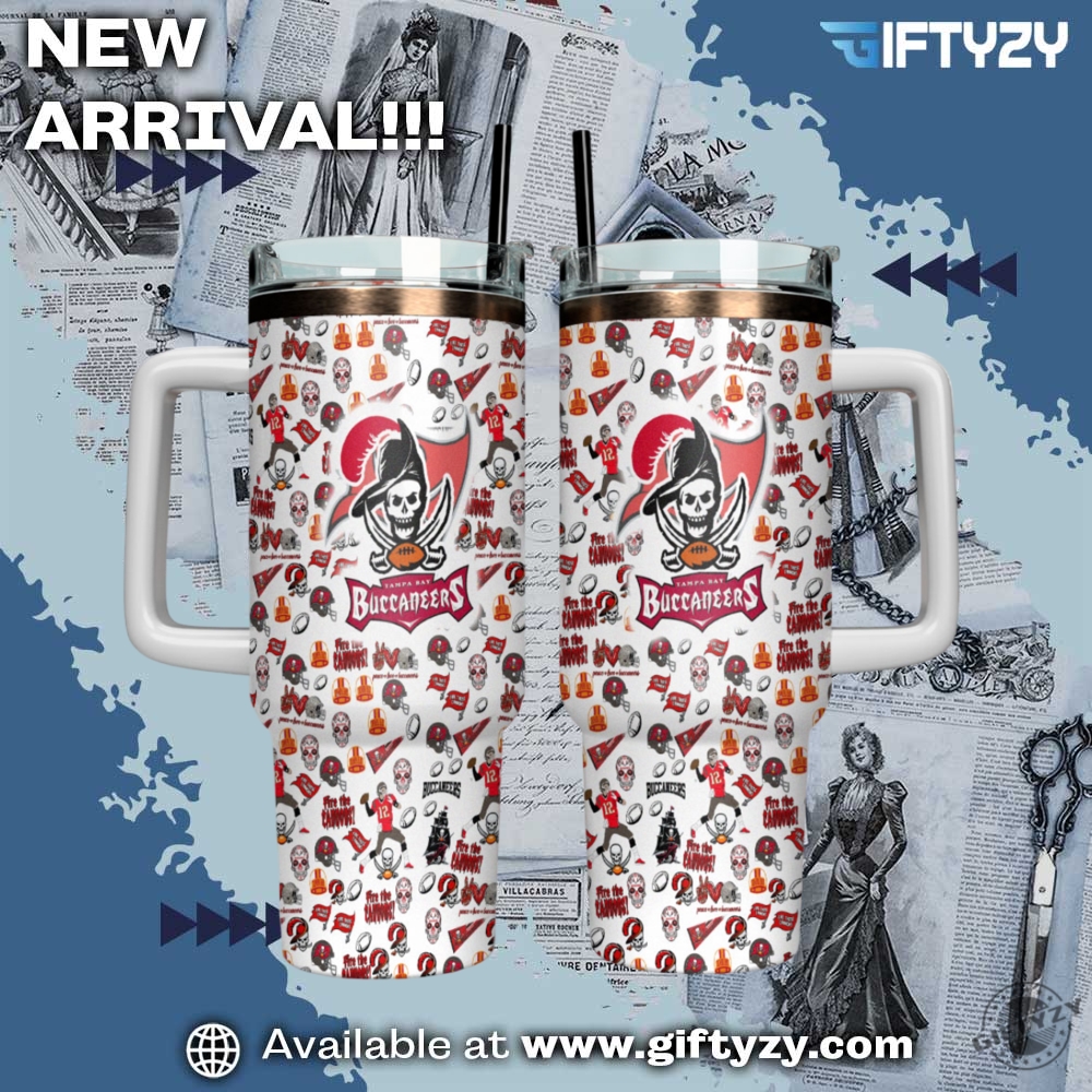 Nfl Tampa Bay Buccaneers Stanley Cup Tumbler With Handle 3 NFL Tampa Bay Buccaneers Stanley Cup Tumbler With Handle