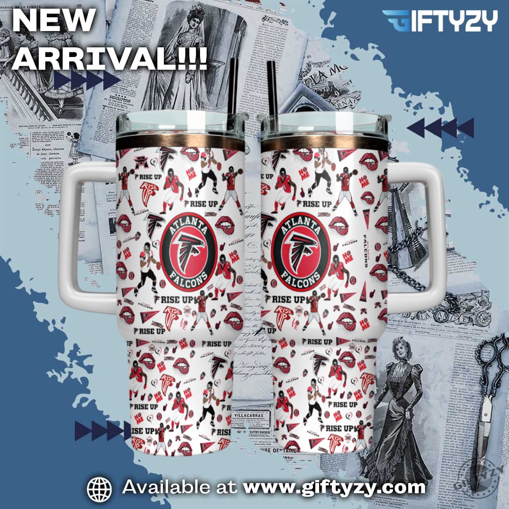 Nfl Atlanta Falcons Stanley Cup Tumbler With Handle 3 NFL Atlanta Falcons Stanley Cup Tumbler With Handle