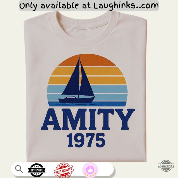 jaws amity 1975 shirt
