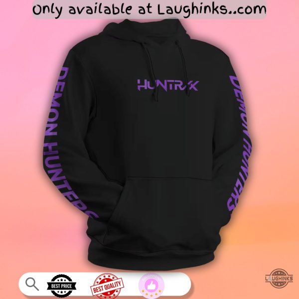kpop demon hunters huntrix hoodie adult and kids