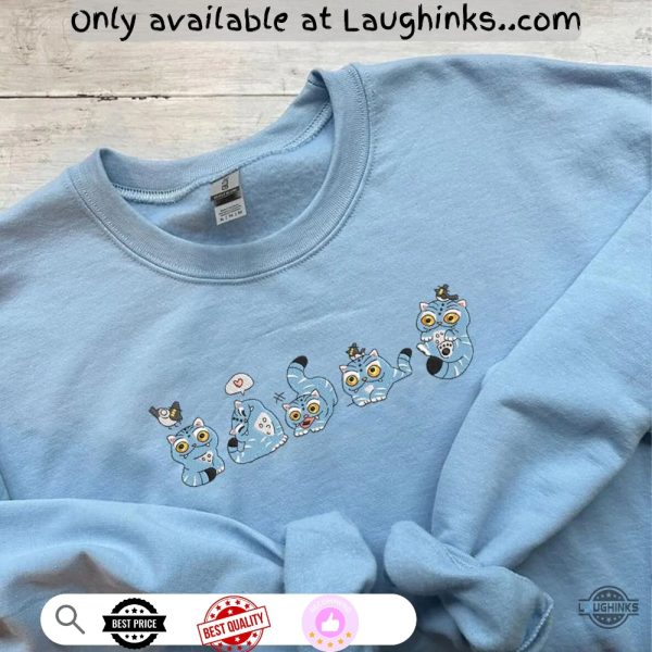 demon hunters tiger embroidered sweatshirt t shirt hoodie kpop