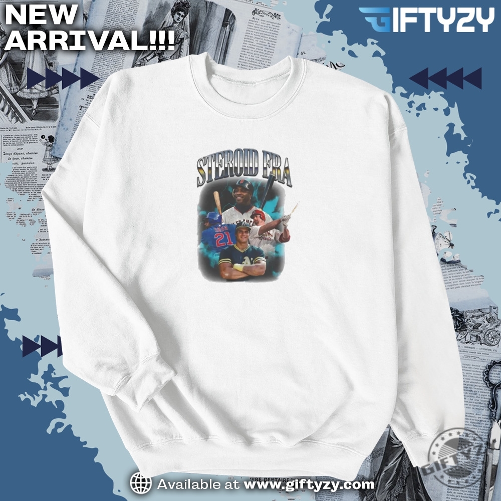 Baseball Legends The Steroid Era Barry Bonds Mcgwire Canseco Sosa Shirt 6 Baseball Legends The Steroid Era Barry Bonds McGwire Canseco Sosa Shirt