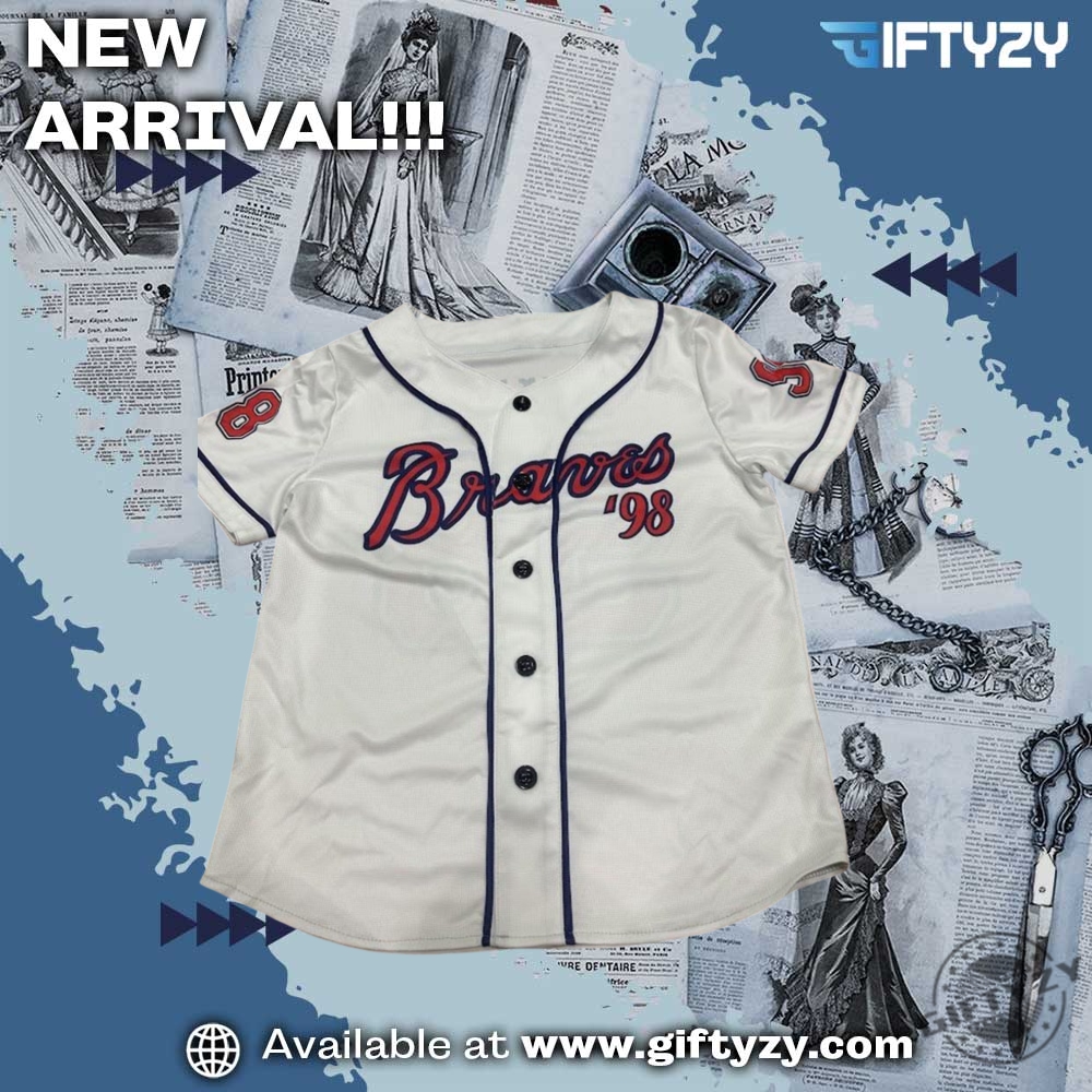 Braves Wallen 98 Baseball Jersey Shirt 5 Braves Wallen 98 Baseball Jersey Shirt