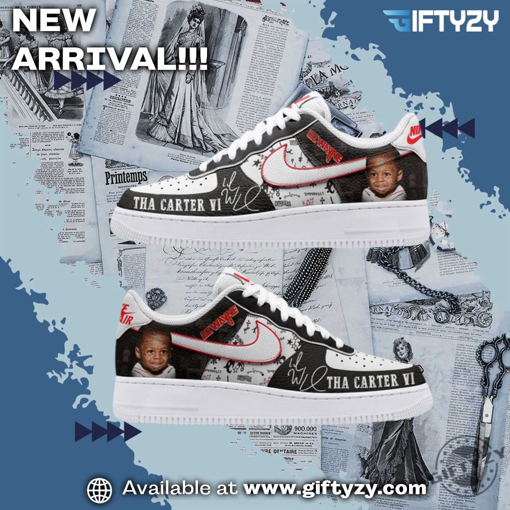 Graphic Trendy Shoes Today! 8 Rapper Lil Wayne Nike Air Force Shoes