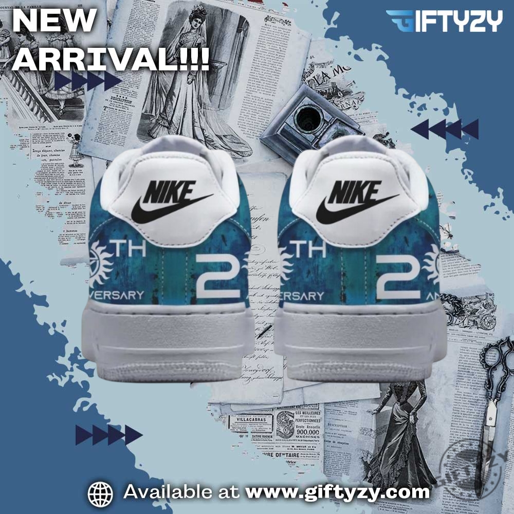 Supernatural 20Th Anniversary Movie Air Force Nike Shoes 4 Supernatural 20th Anniversary Movie Air Force Nike Shoes