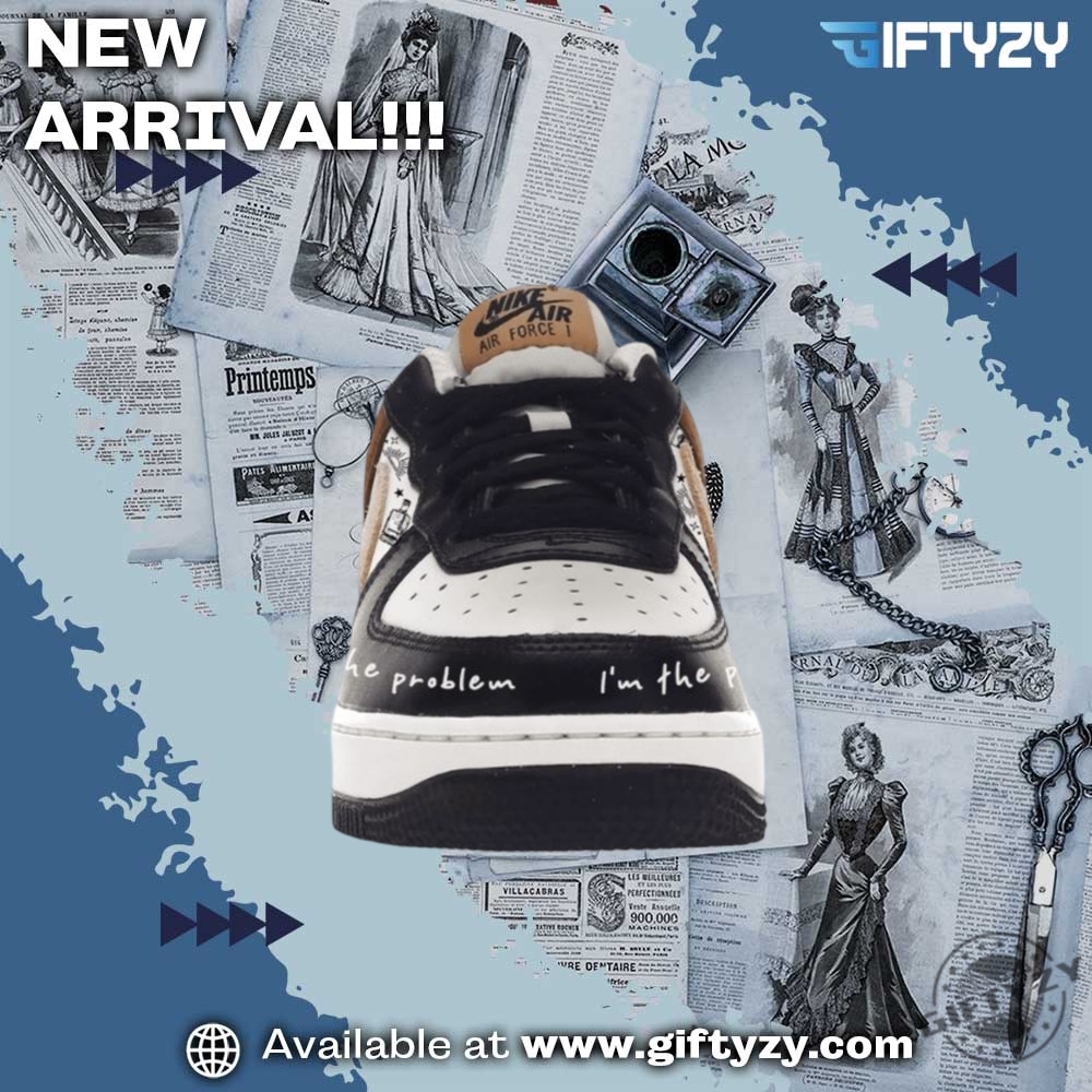 Morgan Wallen Im The Problem Country Music Air Forces Nike Shoes 5 Morgan Wallen I’m The Problem Country Music Air Forces Nike Shoes
