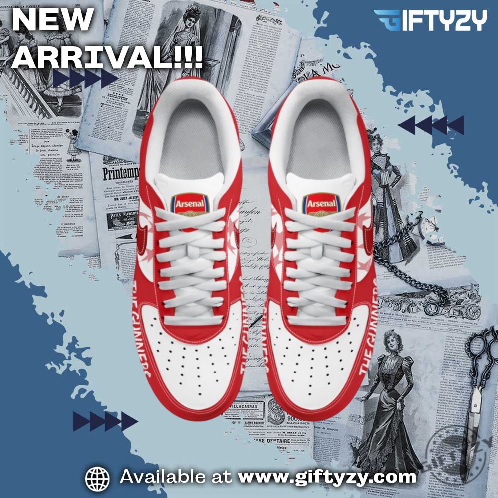 Arsenal Football Club The Gunner Air Forces Nike Shoes 4 Arsenal Football Club The Gunner Air Forces Nike Shoes