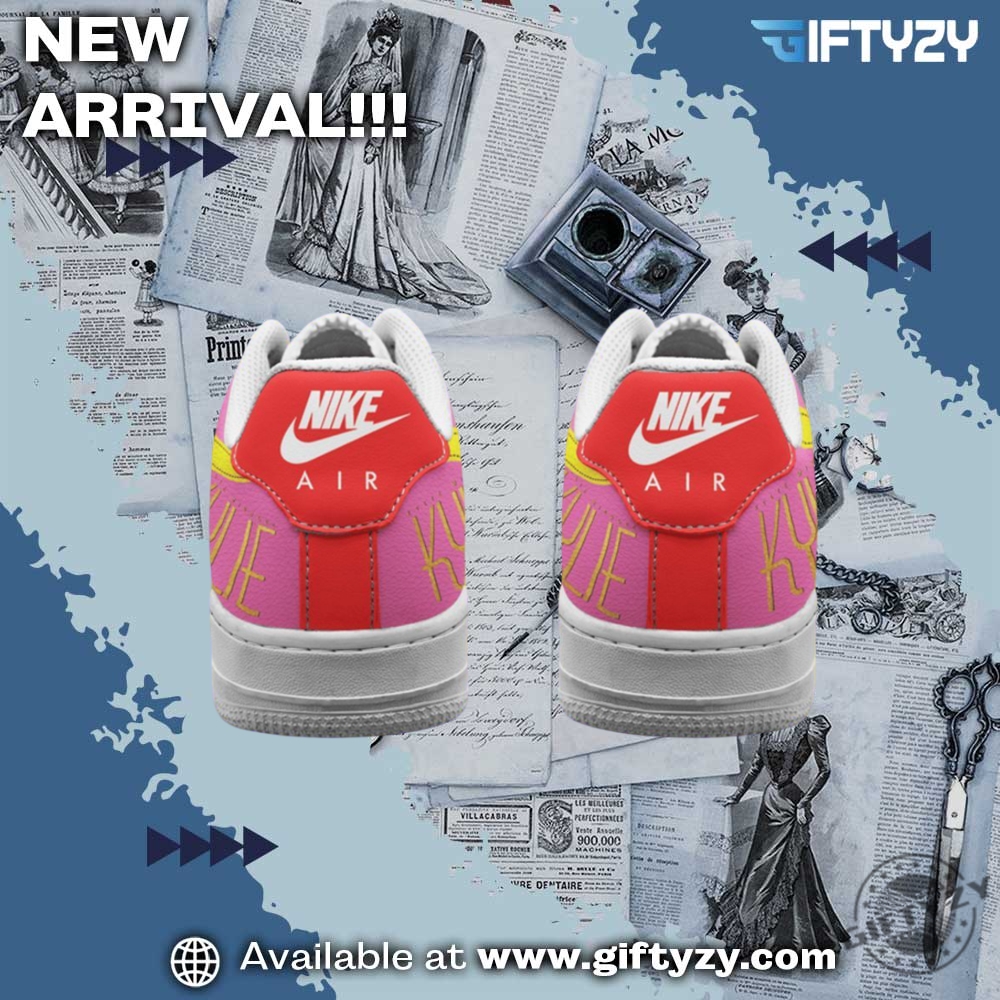Break The Tension Kylie Music Nike Air Force Shoes 6 Break The Tension Kylie Music Nike Air Force Shoes