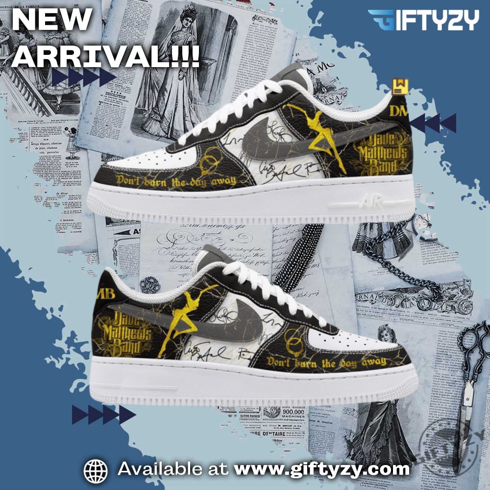 Dave Mathews Band Music Nike Air Force Shoes 3 Dave Mathews Band music Nike Air Force Shoes