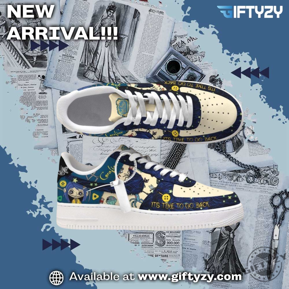 Coraline Movie Its Time To Go Back Nike Air Force Shoes 5 Coraline Movie It’s Time To Go Back Nike Air Force Shoes