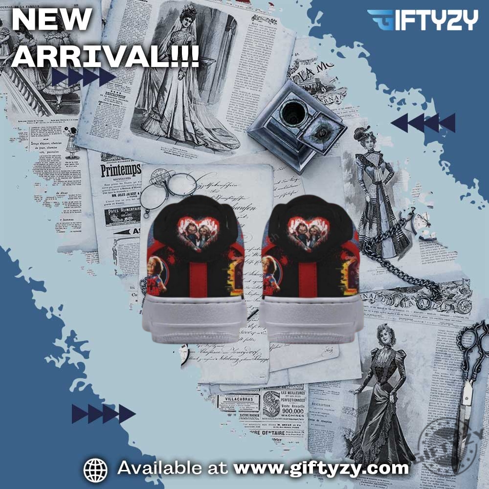 Chucky Friends Movie Horror Air Force Shoes 3 Chucky Friends Movie Horror Air Force Shoes