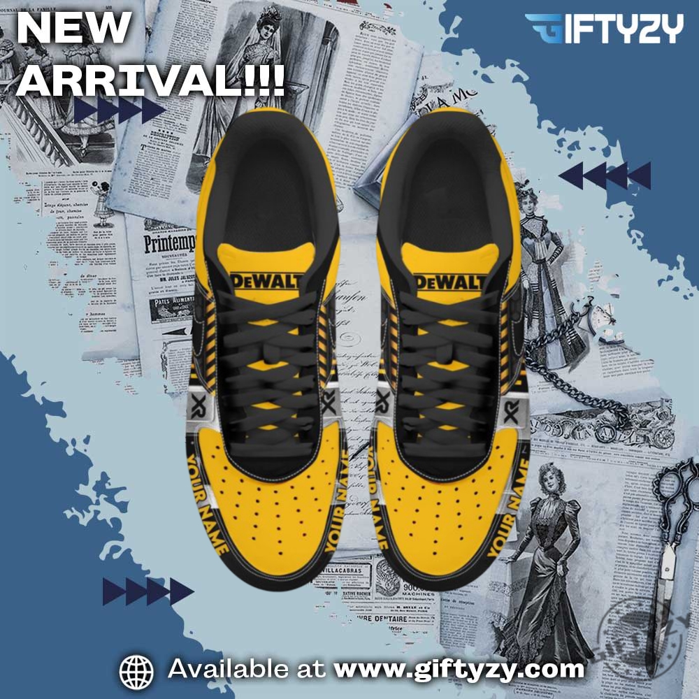 Dewalt 20V Max Custom Name Air Force Nike Shoes 4 DeWALT 20V Max Custom Name Air Force Nike Shoes