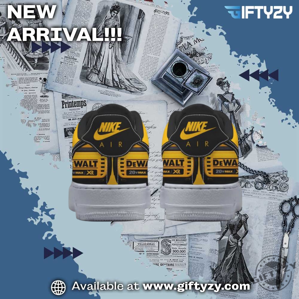 Dewalt 20V Max Custom Name Air Force Nike Shoes 5 DeWALT 20V Max Custom Name Air Force Nike Shoes