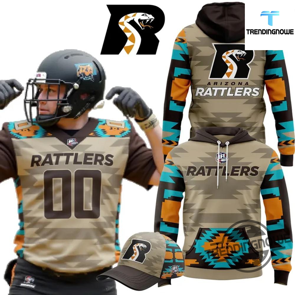 Arizona Rattlers Native Pattern Hoodie Shirt Trendingnowe 2025