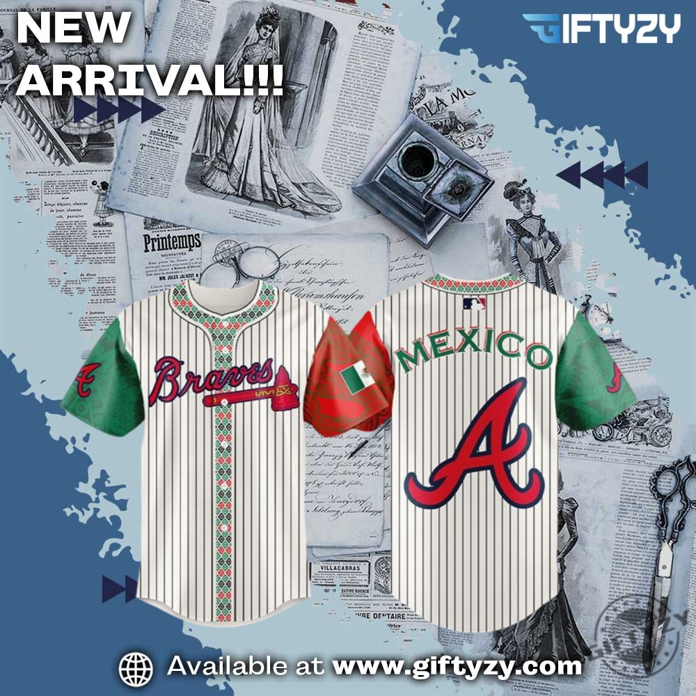 MLB Trendy Baseball Jersey 11 Mlb Atlanta Braves Mexican Heritage Night Baseball Jersey