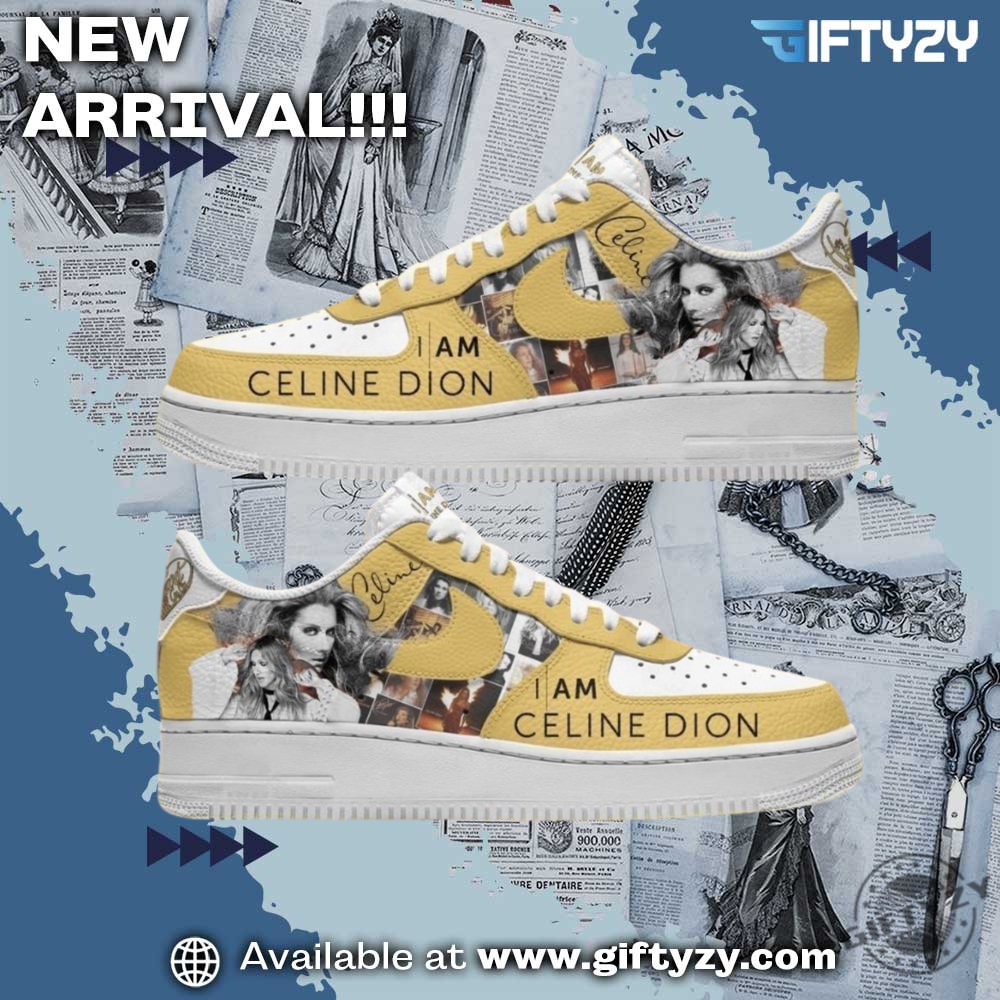 Custom Nike Air Force 1 Shoes 6 I Am Celine Dion Legend Nike Air Force 1 Shoes