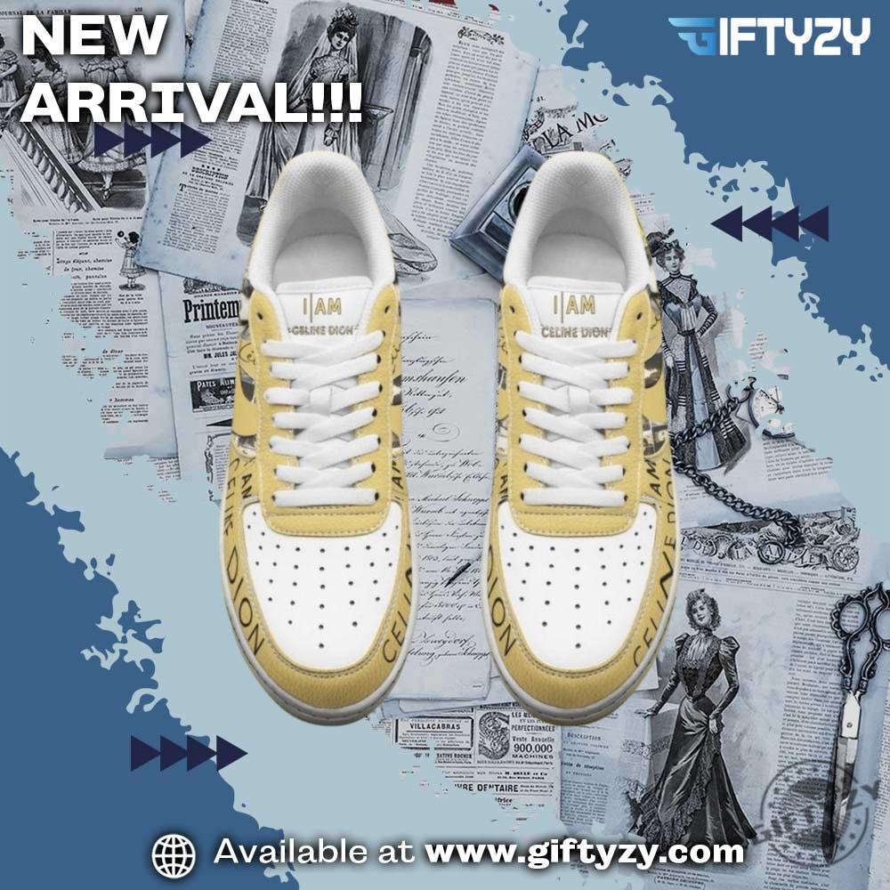 I Am Celine Dion Legend Nike Air Force 1 Shoes 4 I Am Celine Dion Legend Nike Air Force 1 Shoes
