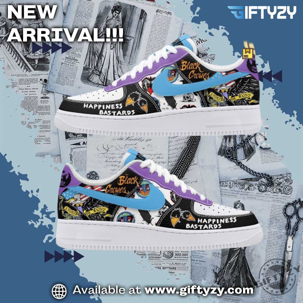 Custom Nike Air Force 1 Shoes 10 Happiness Bastards Nike Air Force 1 Shoes
