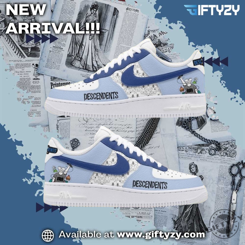 Custom Nike Air Force 1 Shoes 19 Descendents Band Nike Air Force 1 Shoes