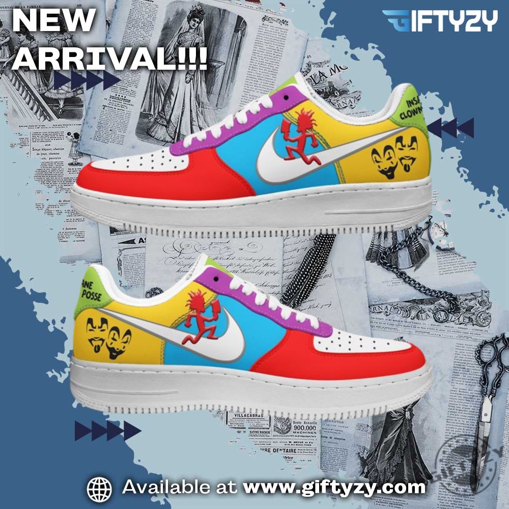 Custom Nike Air Force 1 Shoes 24 Insane Clown Posse Nike Air Force 1 Shoes