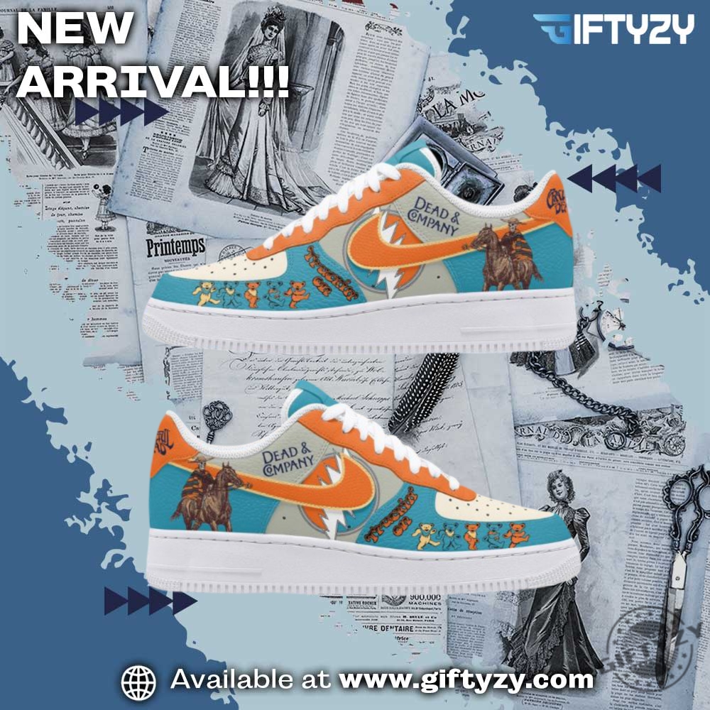 Grateful Dead Dead And Company Nike Air Force 1 Shoes 3 Grateful Dead Dead and Company Nike Air Force 1 Shoes