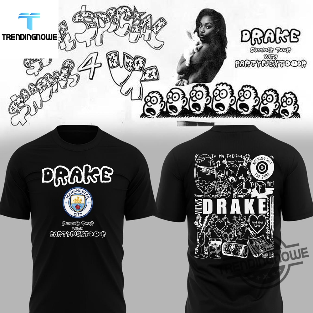 Drake Manchester City Summer Tour 2025 Shirt trendingnowe 1